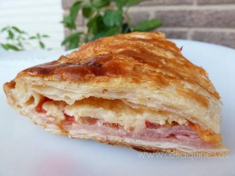 PASTEL DE HOLALDRE DE JAMÓN Y QUESO... y Tertulia sobre Celiaquía en Foodie Channel TV