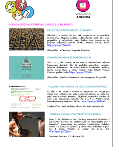 Agenda Carnaval Barcelona 2014