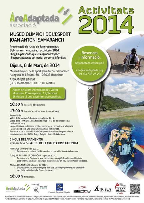 Presentación de Actividades 2014 de ÁreaAdaptada