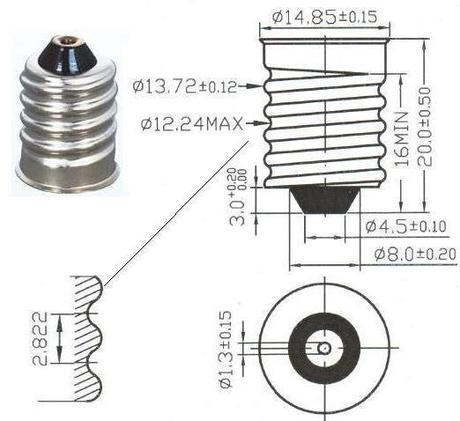 Casquillo E14 20 Tipos de casquillos en iluminación. Iluminación led