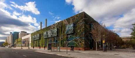 Curso de jardines verticales en Argentina, Chile y Uruguay. Marzo y Arbil de 2014 Jardín vertical del Palacio de congresos de Vitoria.