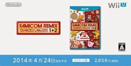 Famicom Remix 1+2  en formato físico en Japón