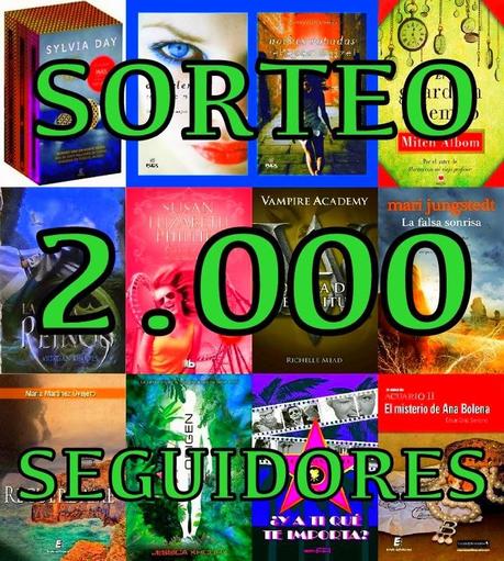 Sorteo 2000 seguidores en El rincón de Leyna