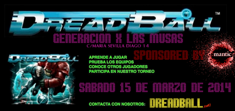 Torneo de Dreadball en Generación X Las Musas(15/03/14)
