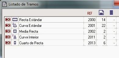 Nº 1280 y 1281. Circuitos scalextric en 2 x 1 de 2 y 3 alturas.