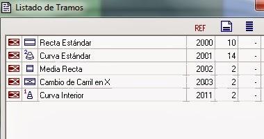 Nº 1280 y 1281. Circuitos scalextric en 2 x 1 de 2 y 3 alturas.