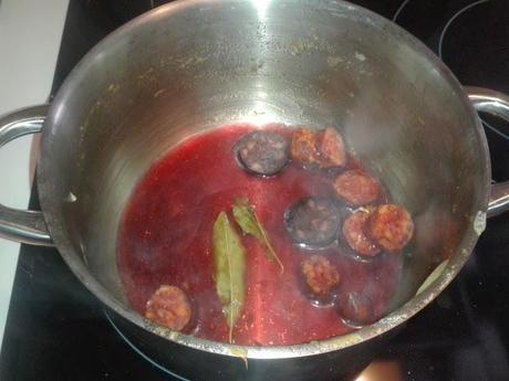 Lentejas caseras con chorizo Lentejas caseras con chorizo