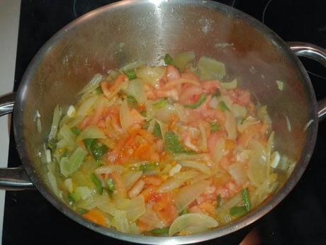 Lentejas caseras con chorizo Lentejas caseras con chorizo