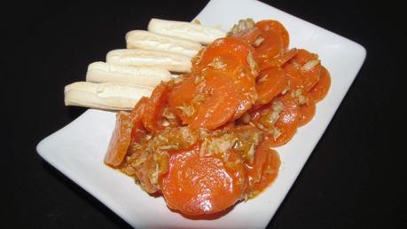 Aliño de zanahorias