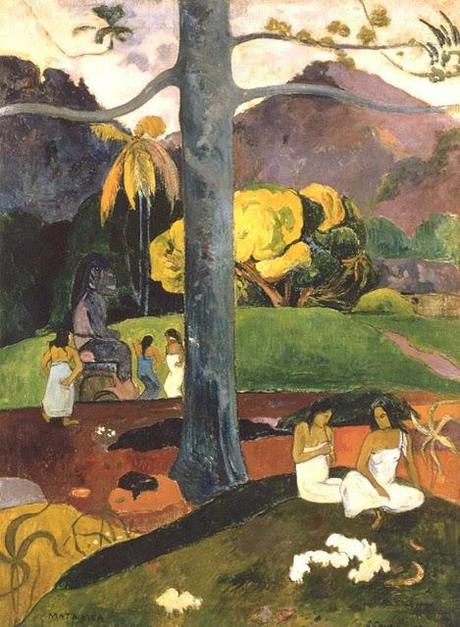 PAUL GAUGUIN - MATA MUA