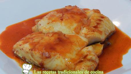 bacalao con salsa Vizcaína