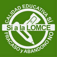 LOMCE, por supuesto que sí.