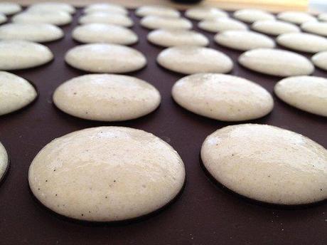 recetas delikatissen receta macaroons de vainilla postres delikatissen macaroons receta Macaroons de vainilla rellenos de chocolate 