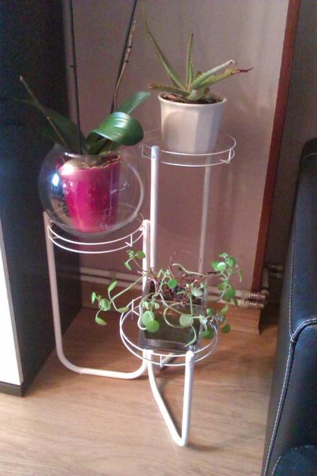 ♥ ♥ ♥ UN SOPORTE PARA MACETAS QUE DABA PENITA PARA UN FINDE FRUGAL