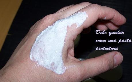 Pasta al agua casera para el culito del bebé