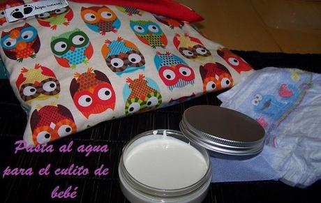 Pasta al agua casera para el culito del bebé