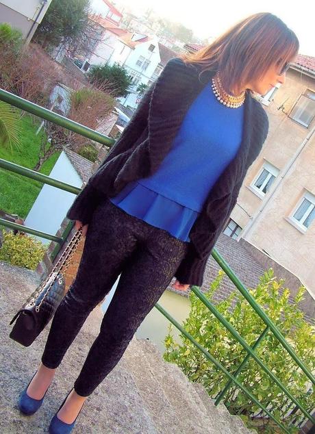 MIS LOOKS - AZUL Y NEGRO