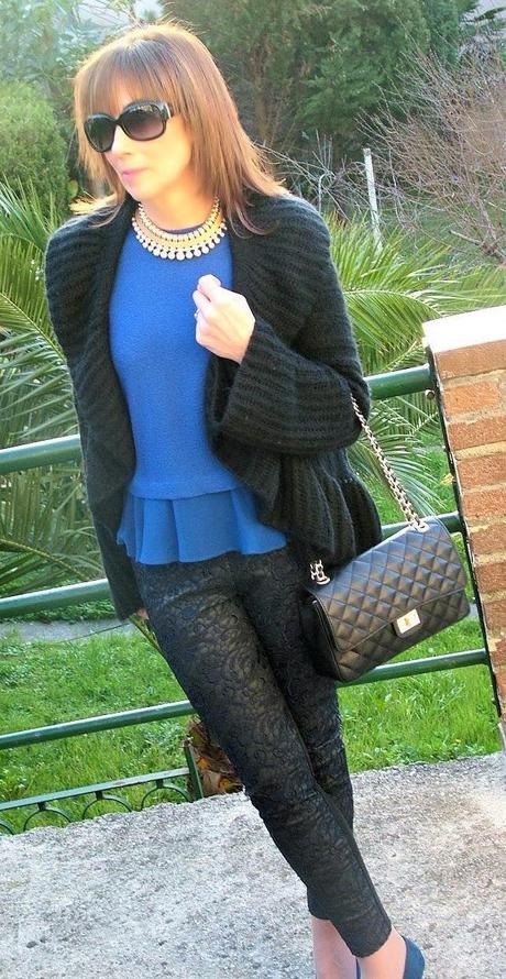 MIS LOOKS - AZUL Y NEGRO