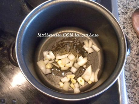 Patatas con pimientos