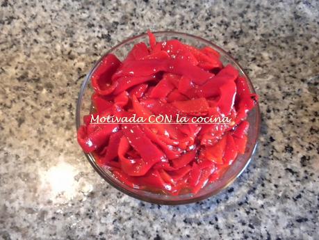 Patatas con pimientos