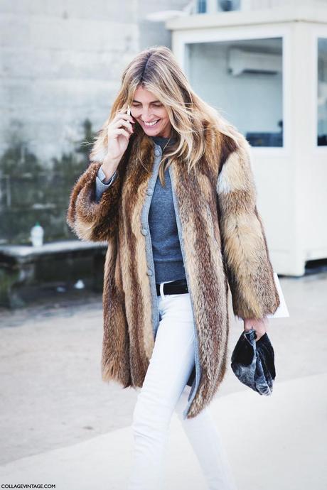 Paris_Fashion_Week_Fall_14-Street_Style-PFW-Julia_Martinez-Fur_Coat-White_trousers-1