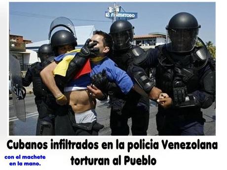 RUMORES Cubanos desesperados por las #Guarimbas #28F