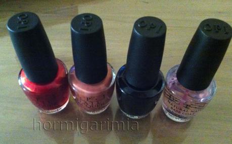 ESMALTES DE OPI AL 50 % / OPI NAIL POLISH TO 50%