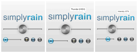 Apps de relajación: Simplyrain Apps de relajación: Simplyrain