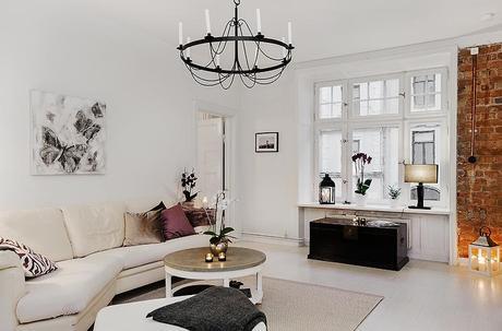 Interiorismo clasico en un espacio nordico. Viviendo la elegancia