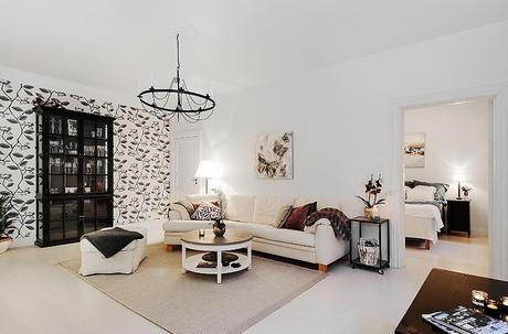 Interiorismo clasico en un espacio nordico. Viviendo la elegancia