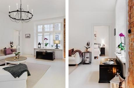 Interiorismo clasico en un espacio nordico. Viviendo la elegancia