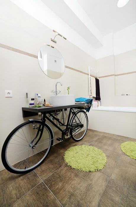 UN ESTUDIO EN RUMANÍA CON TOQUES DE VERDE