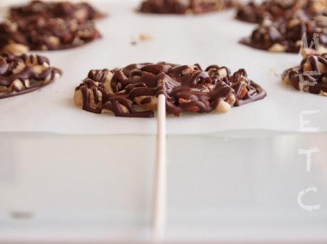 PIRULETAS DE CHOCOLATE EN 15 MINUTOS