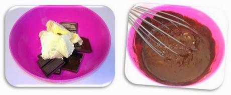 Brownie de chocolate y oreo