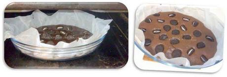 Brownie de chocolate y oreo