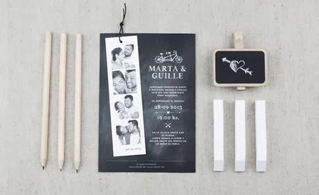 Las invitaciones de boda de Project Party Studio