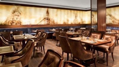 Interio del Hotel Claridge, en Madrid