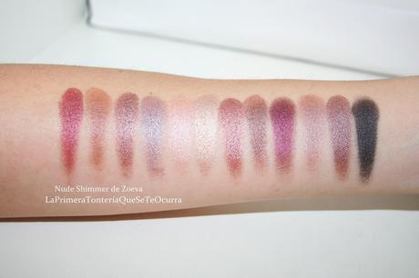 Paletas Zoeva: Nude Shimmer