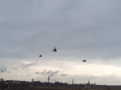 VIDEOS: Helicópteros combate rusos sobre Crimea