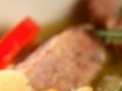 Estofado cerdo vegetales