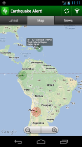 Earthquake Alert para android Earthquake Alert para android