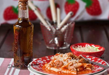 MACARRONES CON BONITO