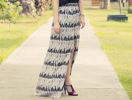 Mis Looks - Maxi falda en verano