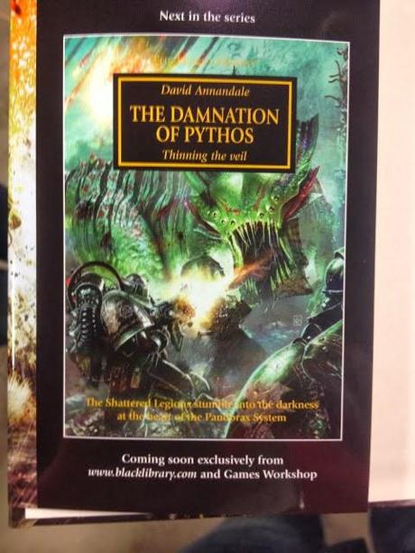 Portada final de The Damnation of Pythos
