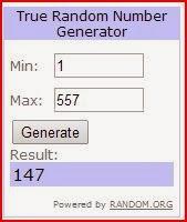 Ganadores sorteo El general maldito