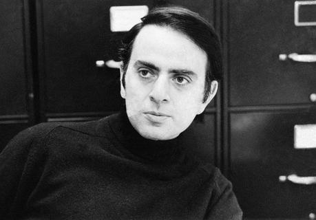 Un joven Carl Sagan