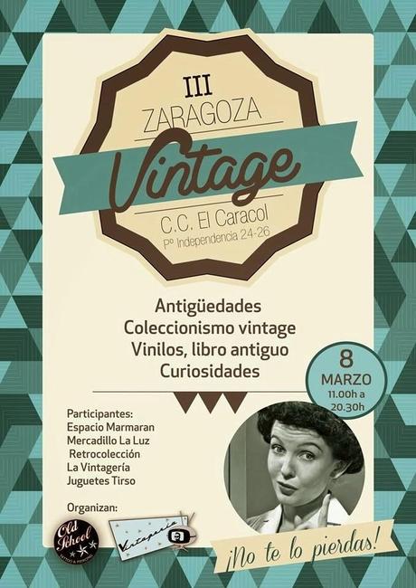 Marzo de mercadillos en Zaragoza