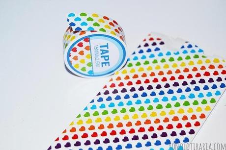 Agenda de bolsillo con Washi