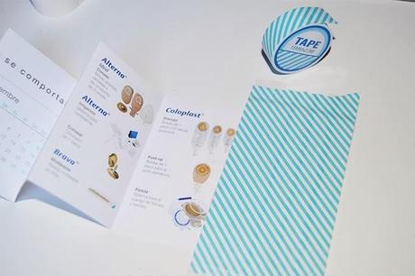 Agenda de bolsillo con Washi