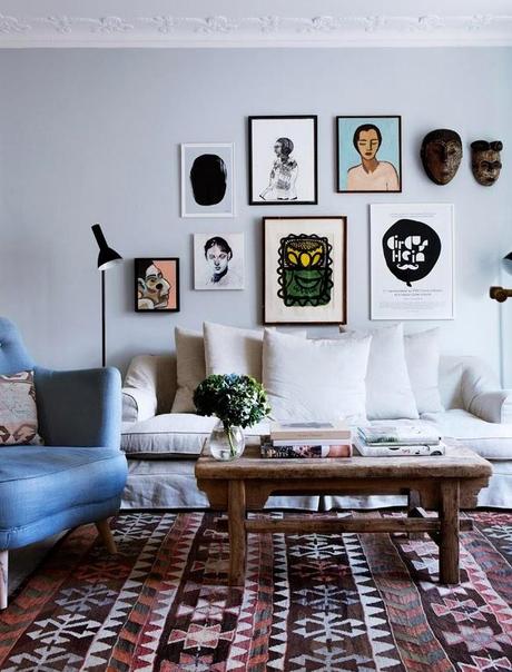Home Decor: Art Wall - Paperblog